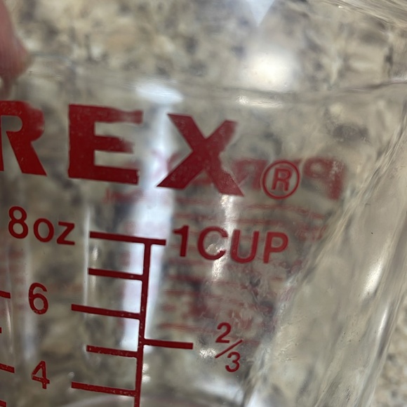 Vintage Pyrex #508 Measuring Cup. (1) cup (8oz)  By Corning. GUC - Picture 7 of 8